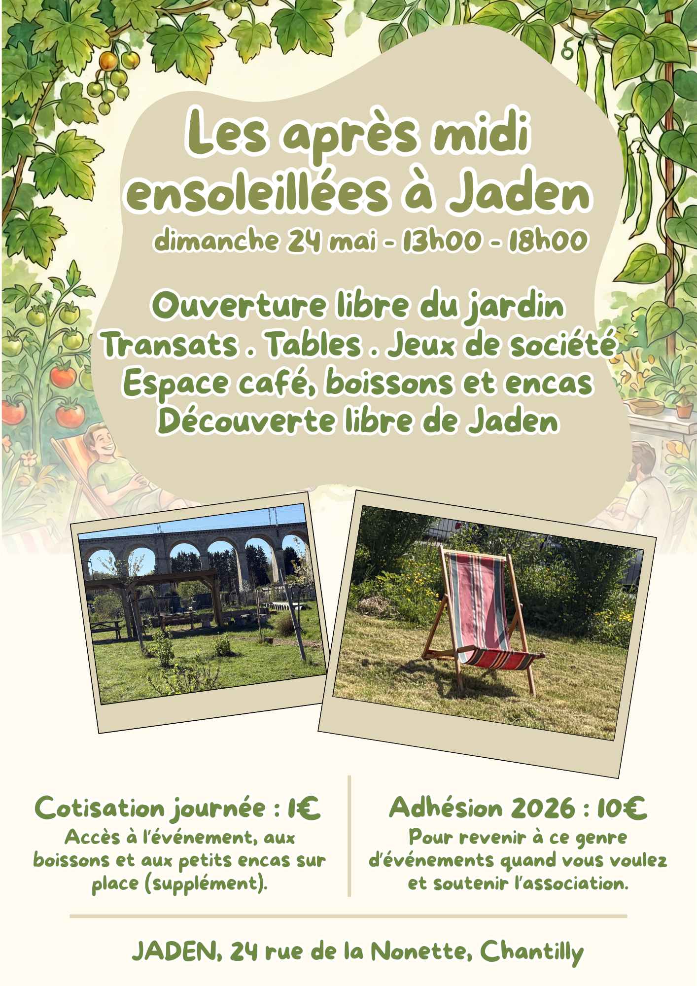 Les après‑midi ensoleillées à Jaden 🌞