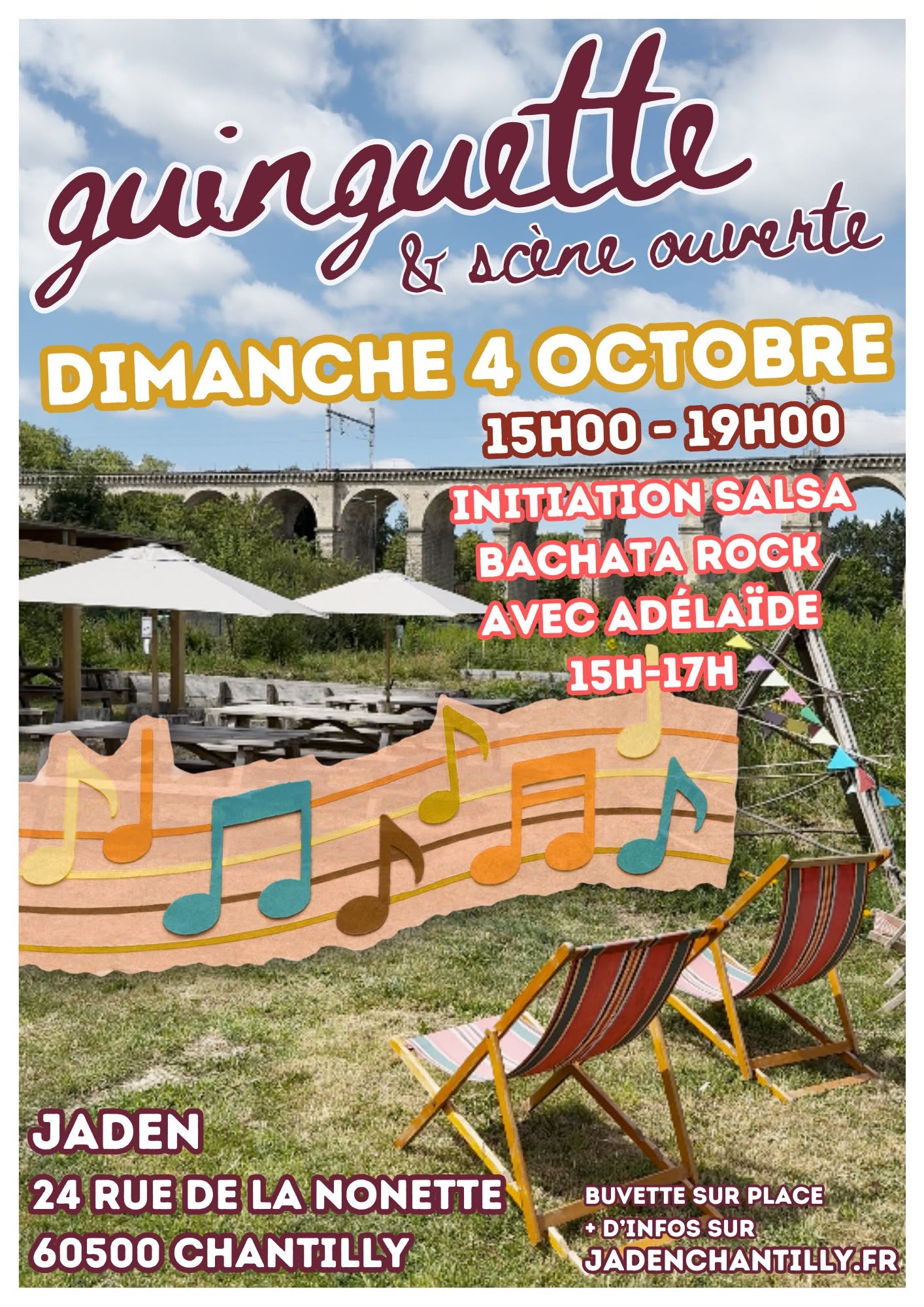 Guinguette et scène ouverte