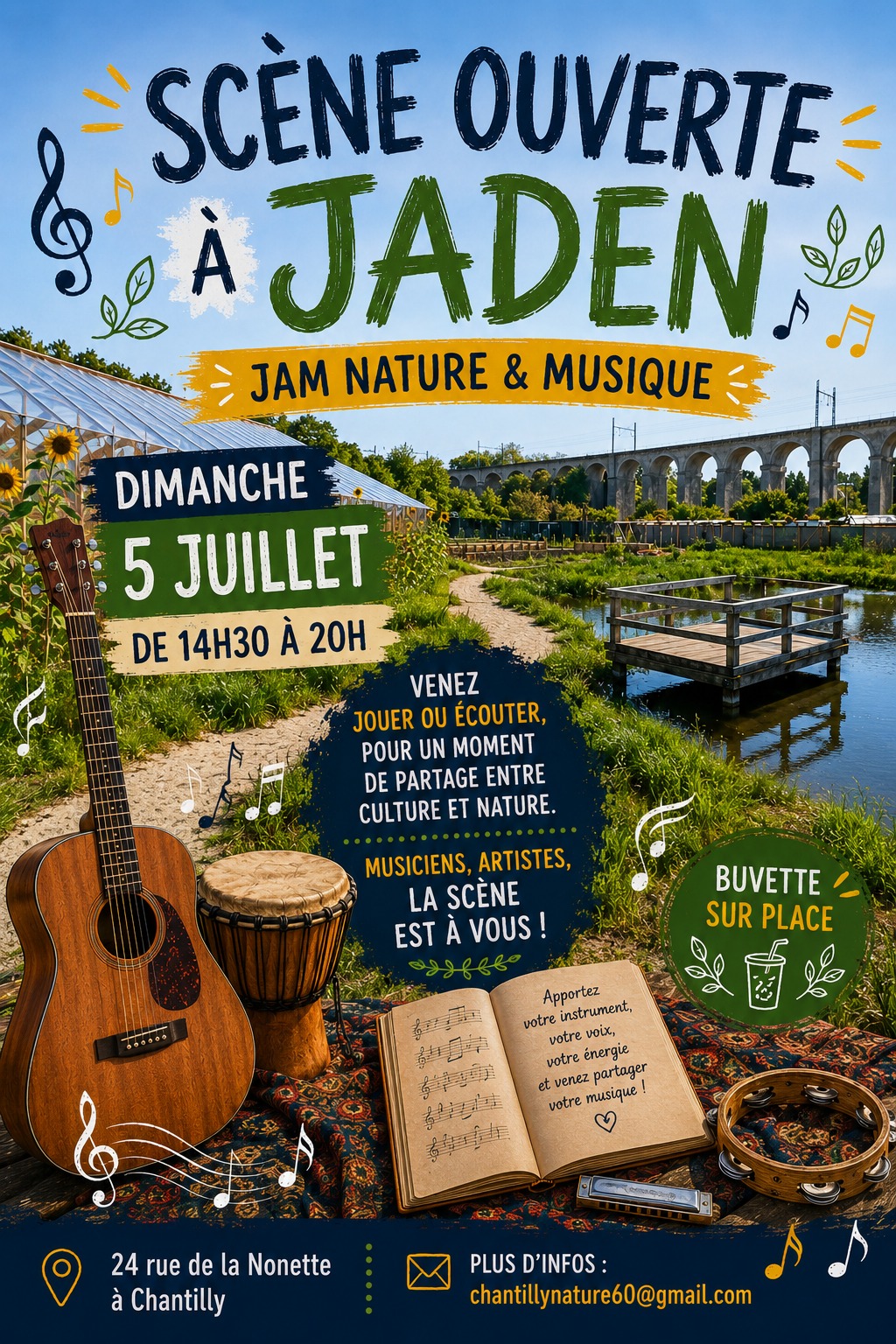 Scène ouverte à Jaden